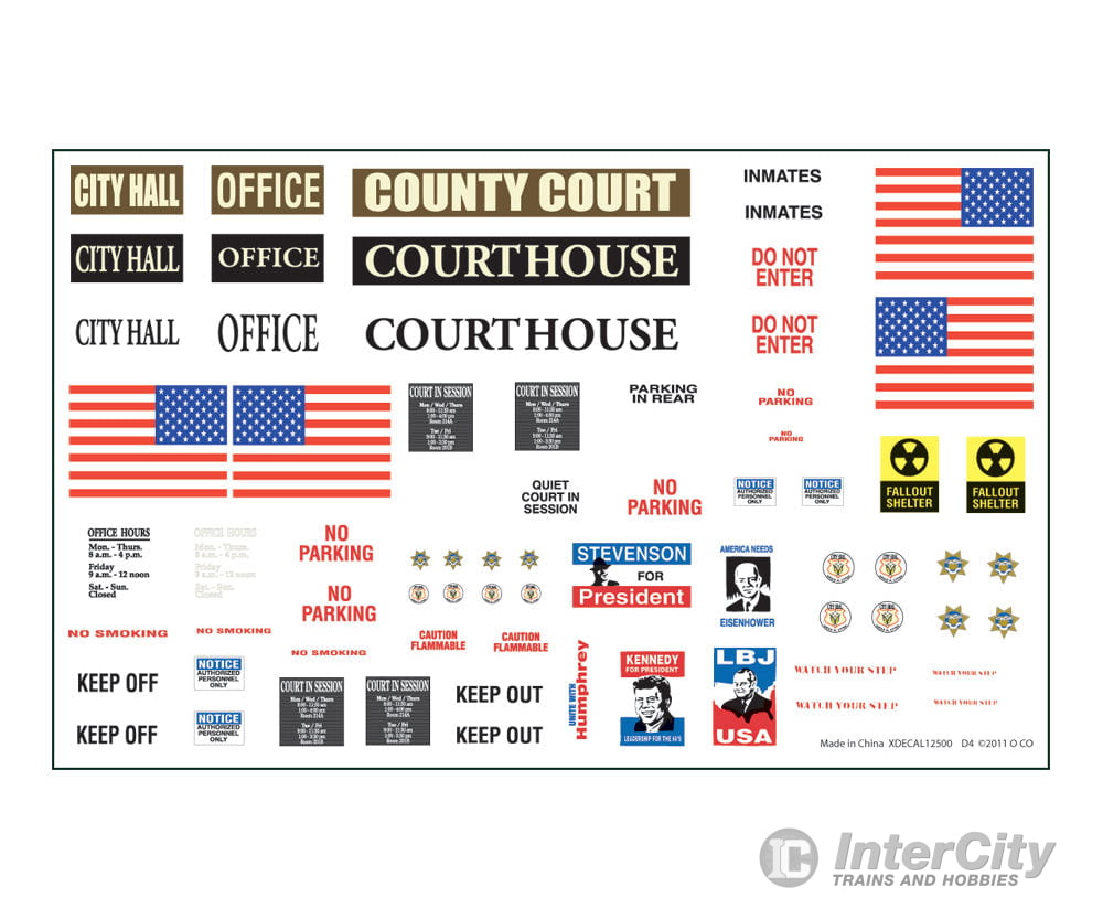 Dpm Ho 12500 County Courthouse - Woodland Scenics Landmark Structures(R) - - Kit 8 - 3/8 X 5 -