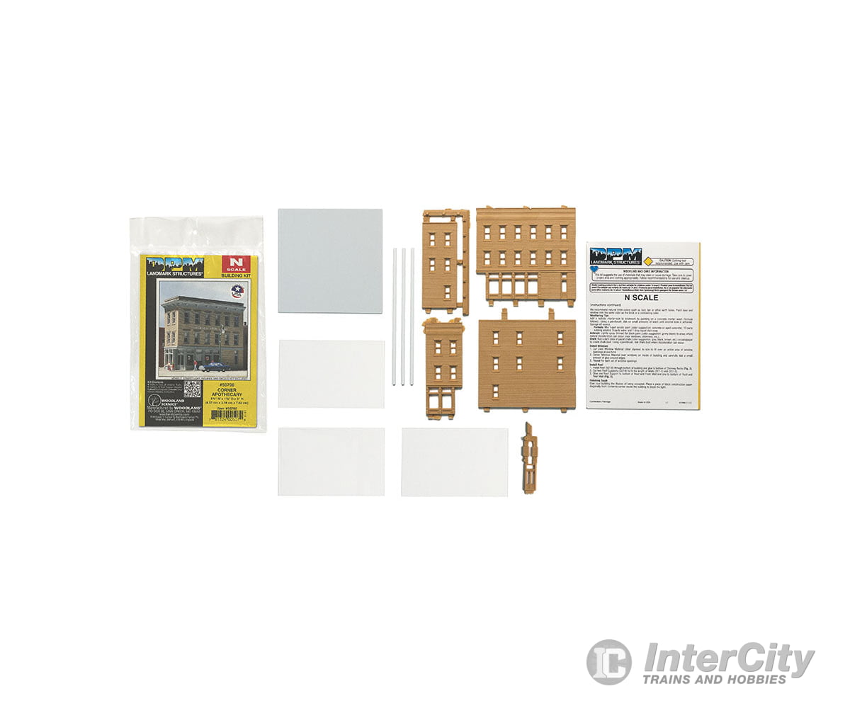 Dpm N 50700 Structure Kits - - Corner Apothecary - 3 - 3/8 X 1 - 3/8’ 8.4 3.4Cm Structures