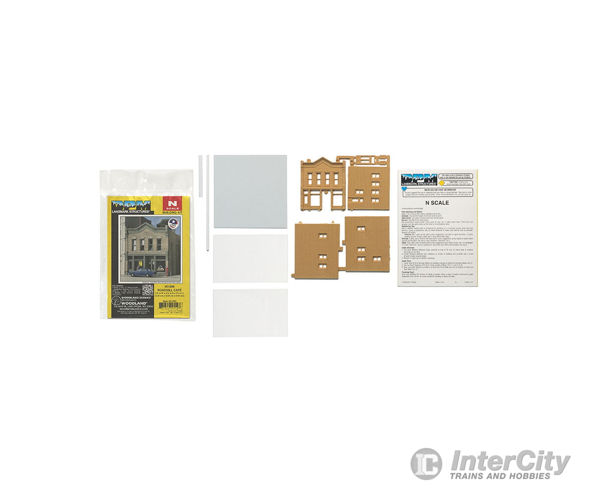 Dpm N 51200 Structure Kits - - Roadkill Cafe - 2 - 1/4 X 2 - 3/4’ 5.6 6.8Cm Structures