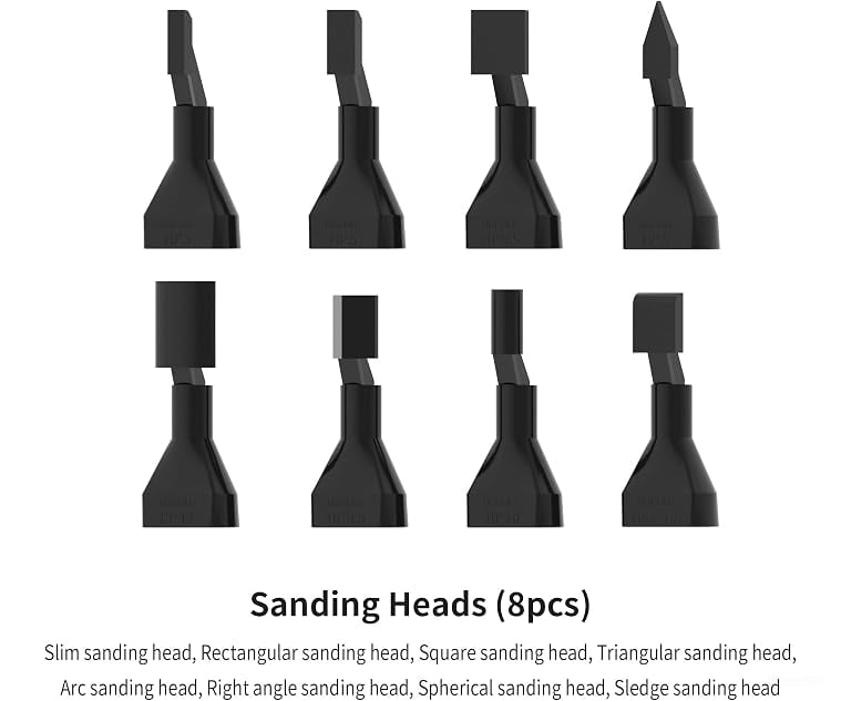 Dspiae ES-A Electric Reciprocating Sander Pen with 8 heads - Tools