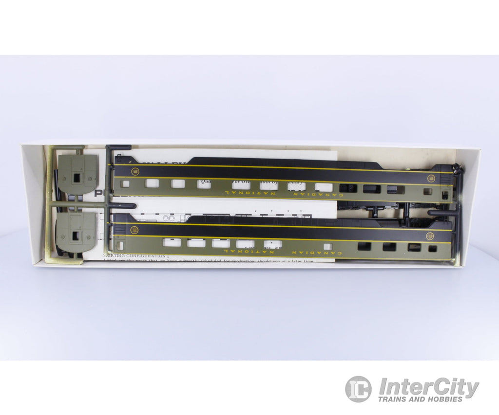 E & B Valley Railroad Co. 018-4808 HO Pullman Standard Dormitory Lounge Car Kit Canadian National (CN) Passenger Cars