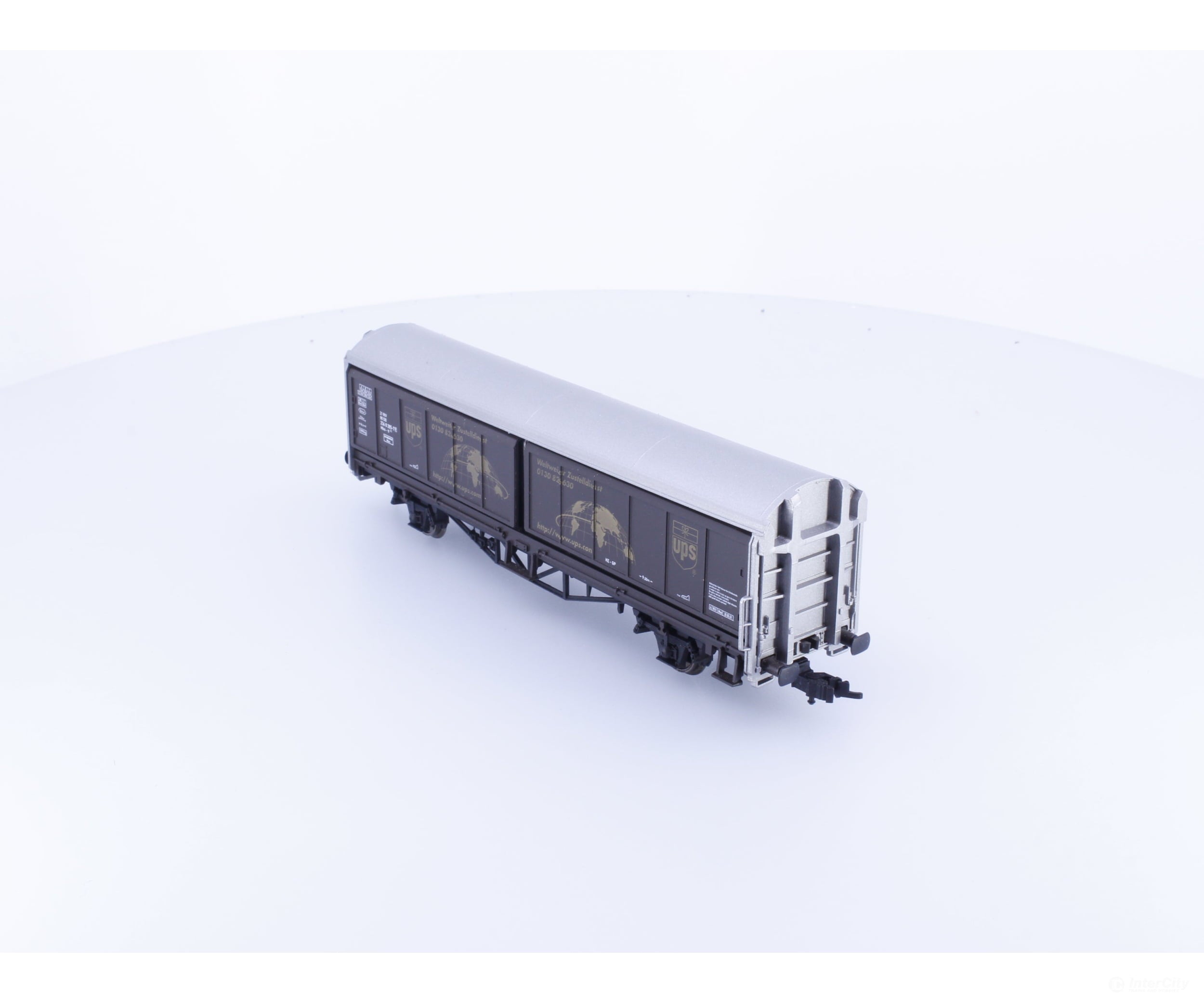Electrotren 21010 HO DB Schiebewandwagen UPS mit Euro Cargo #2 285-7 European Freight Cars
