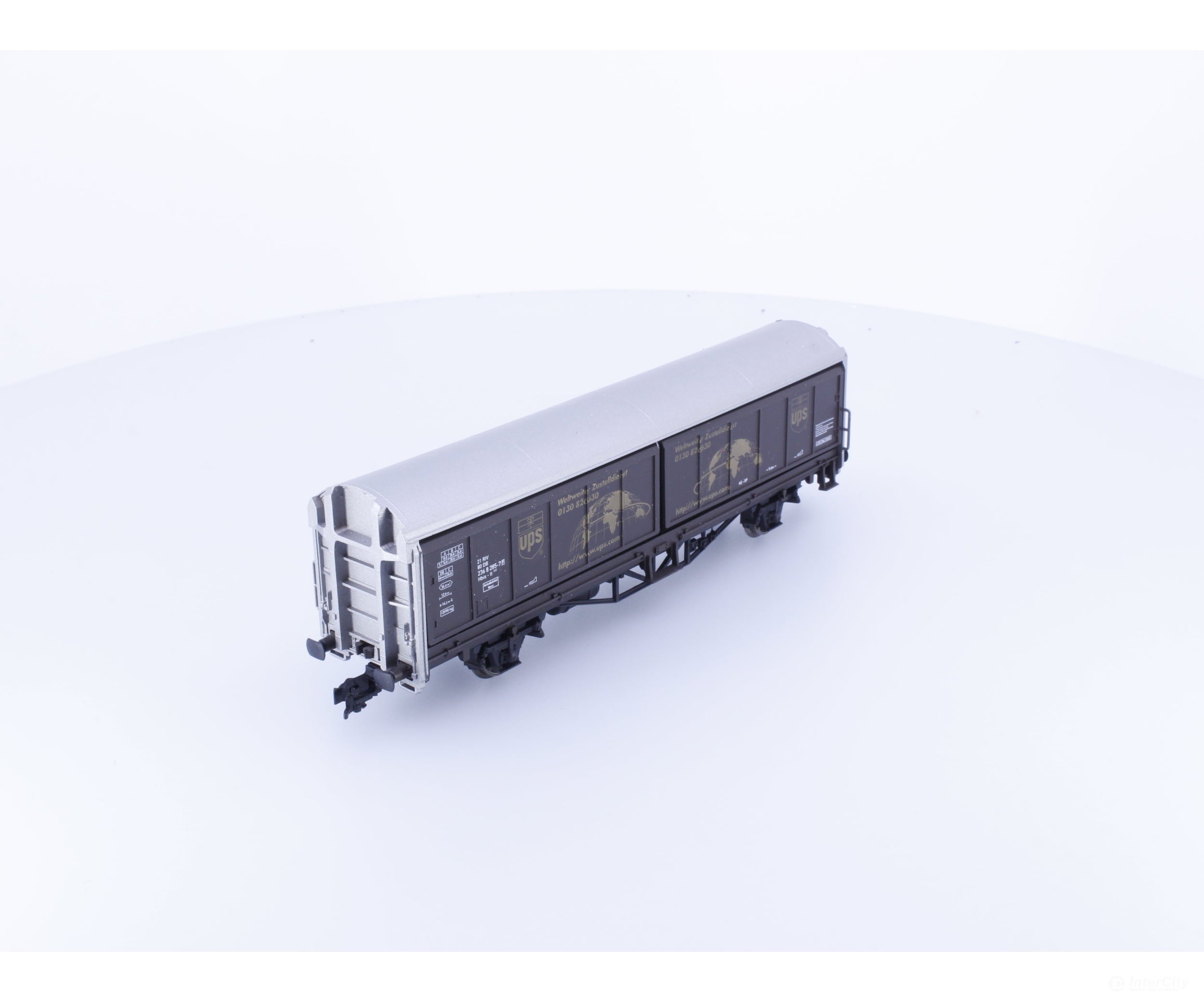 Electrotren 21010 HO DB Schiebewandwagen UPS mit Euro Cargo #2 285-7 European Freight Cars