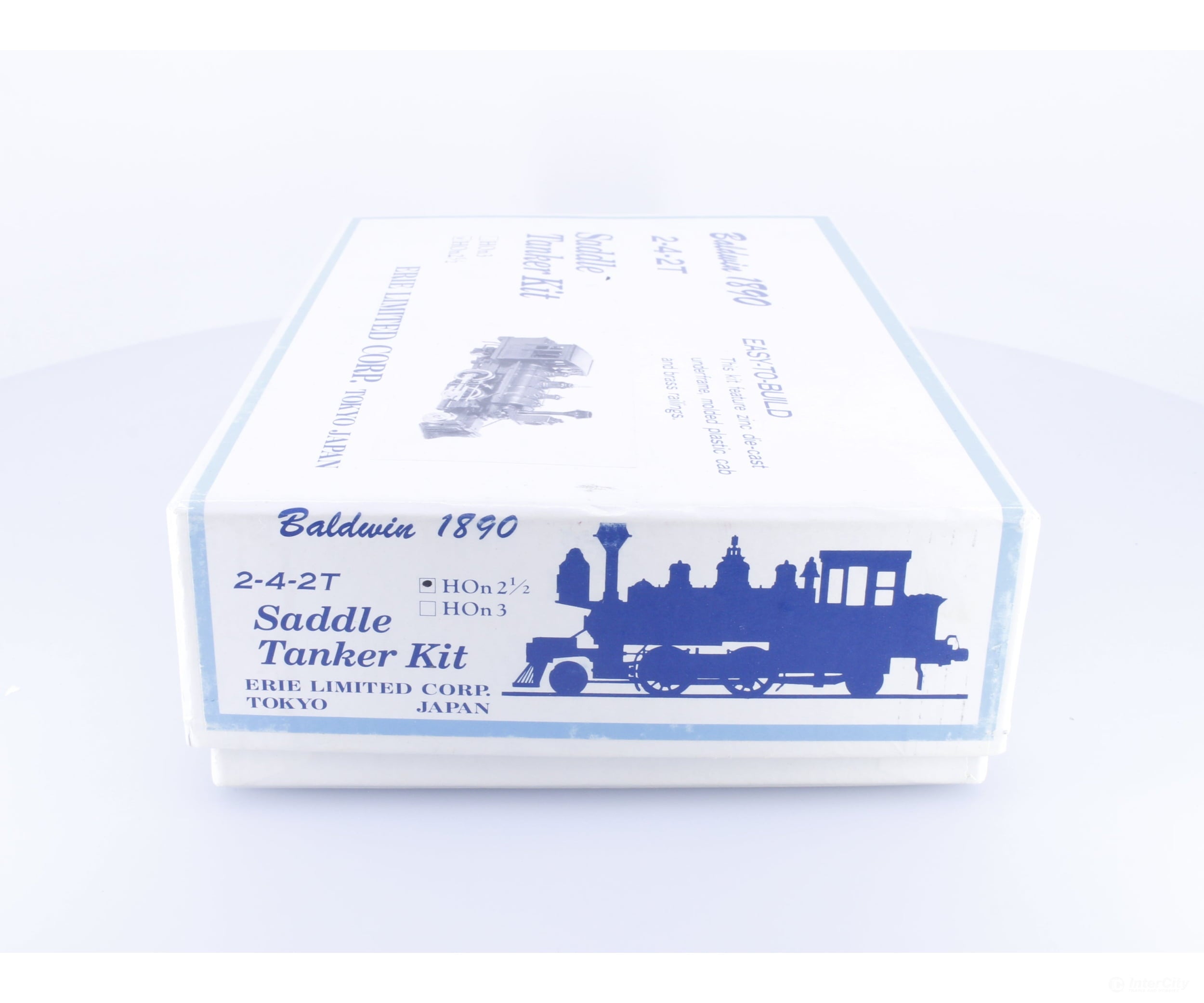 Erie Limited Corp 1890 HOn2 1/2 Baldwin 2-4-2T Saddle Tanker Steam Locomotive Kit Undecorated - Locomotives