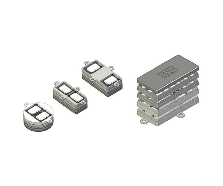 ESU 50340 Speaker set, Dual 11x15mm, Modular Soundbox kit for 28mm, 20x40mm, 16x35mm - Default Title (IC-ESU-50340)