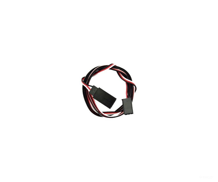 ESU 51810 Servo extension cable: 3-pole J/R plug on J/R / Futaba socket, length: 75cm - Default Title (IC-ESU-51810)