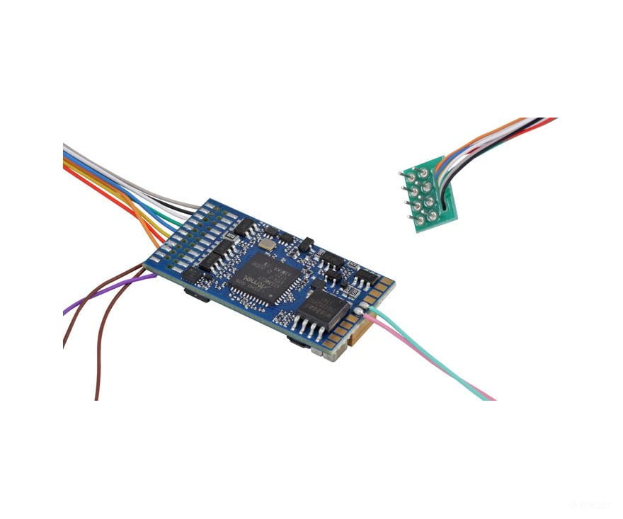 ESU 58410 LokSound 5 DCC/MM/SX/M4 "generic", 8-pin NEM652, Retail, with Speaker 11x15mm, gauge: 0, H0 - Default Title (IC-ESU-58410)