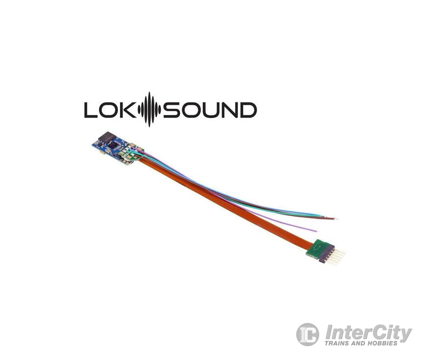 ESU 58816 LokSound 5 micro DCC/MM/SX/M4 "generic", 6-pin NEM651, Retail, with Speaker 11x15mm, gauge: 0, H0 - Default Title (IC-ESU-58816)
