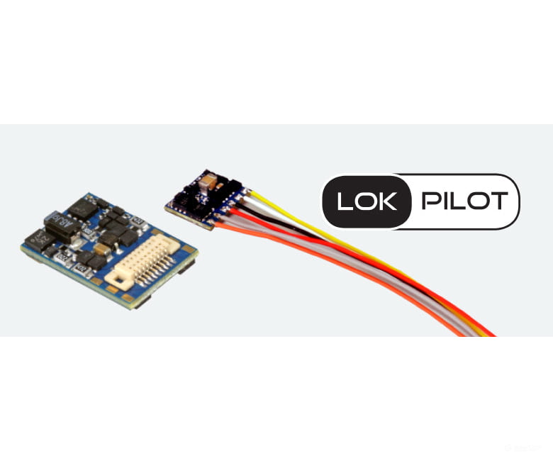 Esu 59826 Lokpilot 5 Micro Dcc 6-Pin Nem651 Retail Gauge N Tt Decoders