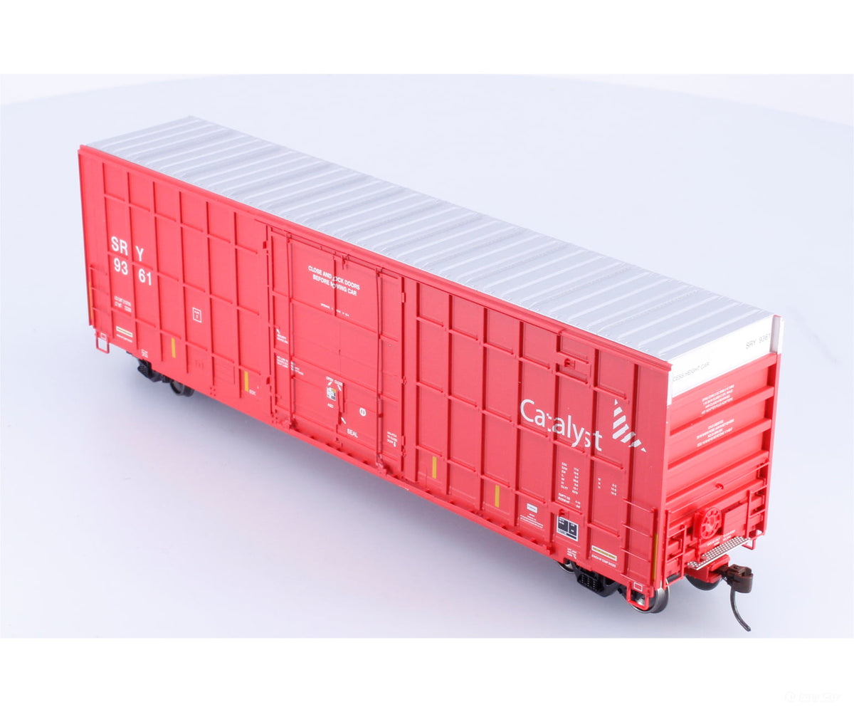 ExactRail EE-1403-6 HO Trinity 6275 Plug Door Box Car Southern Railway of British Columbia (SRY) 9361 - Freight Cars