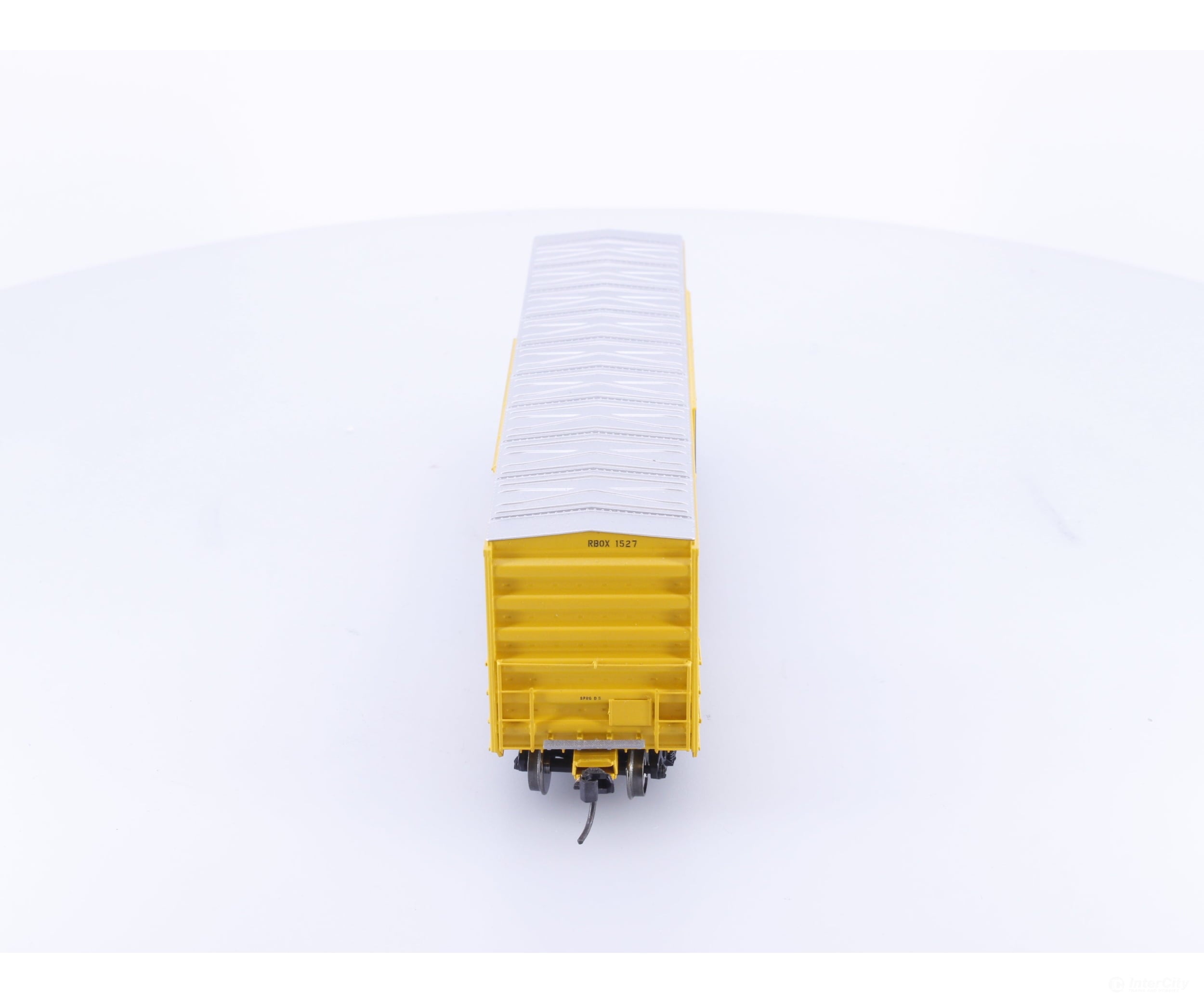 ExactRail EE-1602-3 HO Evans 5277 Single Door Boxcar Railbox (RBOX) 1527 - Freight Cars