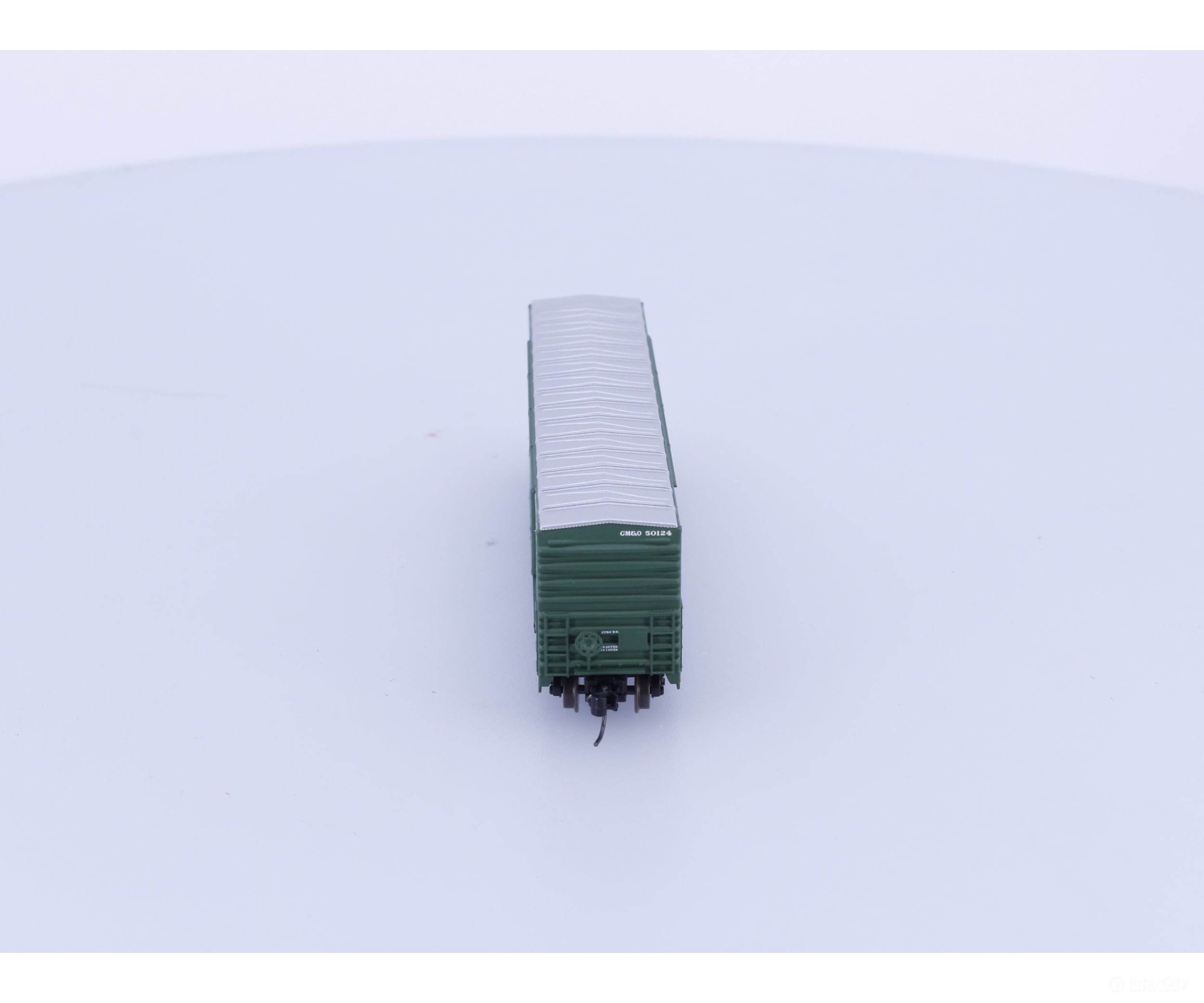 ExactRail EN-50805-3 N Gunderson 5200 Cu.Ft. Box Car Gulf Mobile & Ohio (GMO) 50124 Freight Cars