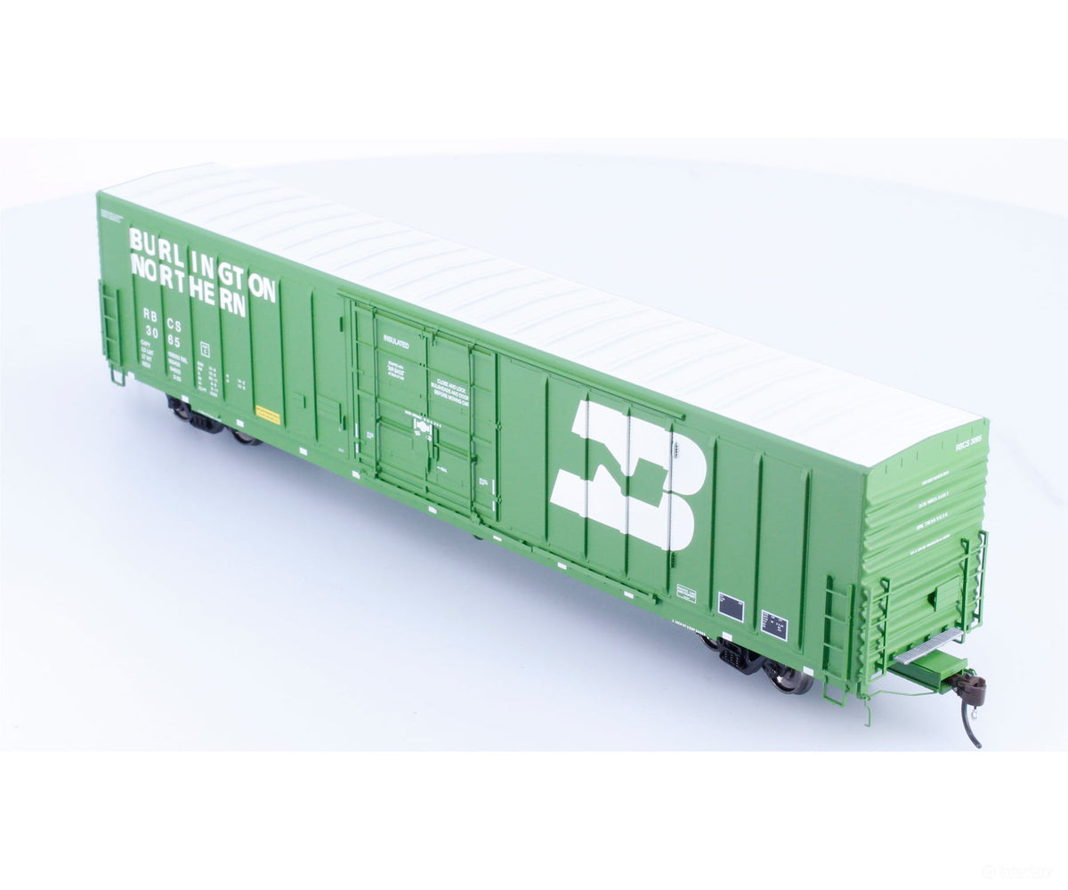 ExactRail EP-80505-1 HO 62’ Insulated Box Car Burlington Northern (BN) 3065 - Freight Cars