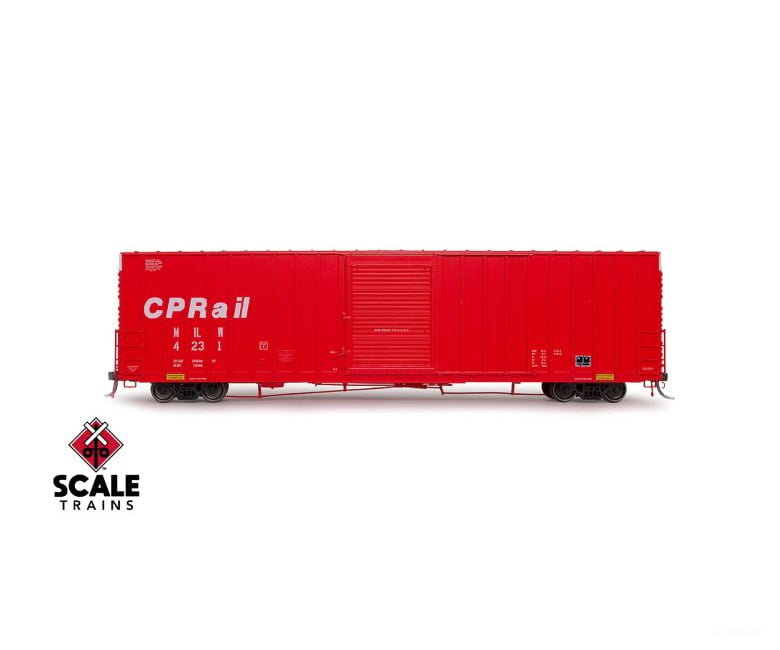 Exactrail Ep-80556-1 Platinum Ho Scale Pc&F 7633 Appliance Boxcar Canadian Pacific/Red/Milwaukee