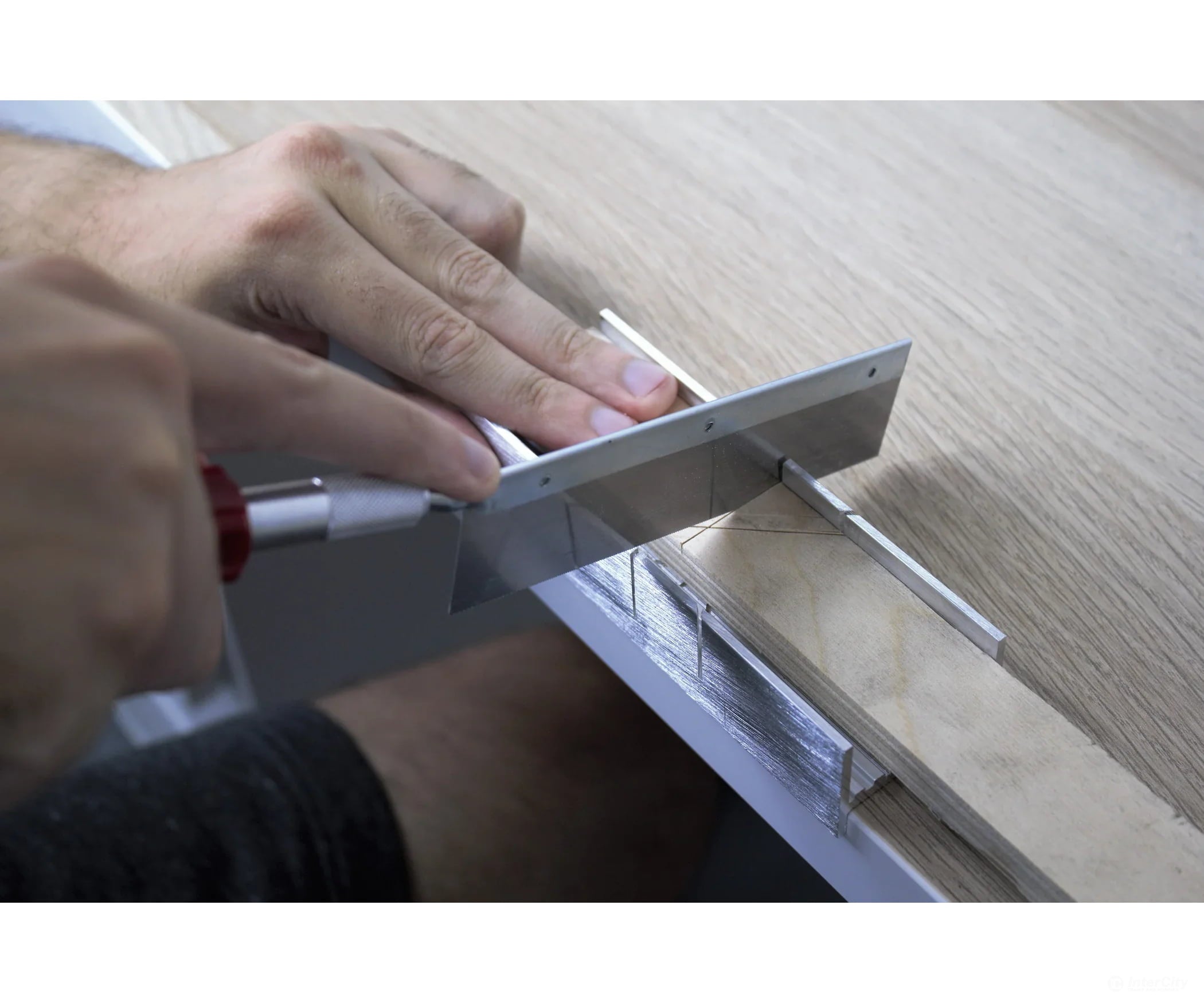 Excel 55665 Small Mitre Box (45/90/135 degree) Aluminum Tools