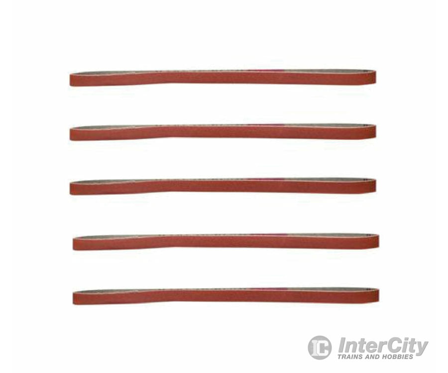 Excel 55684 Sanding Belts Only -- #600 Grit (Black) Pkg(5) Carded (Use W/#271-55678 Or 55700) Tools