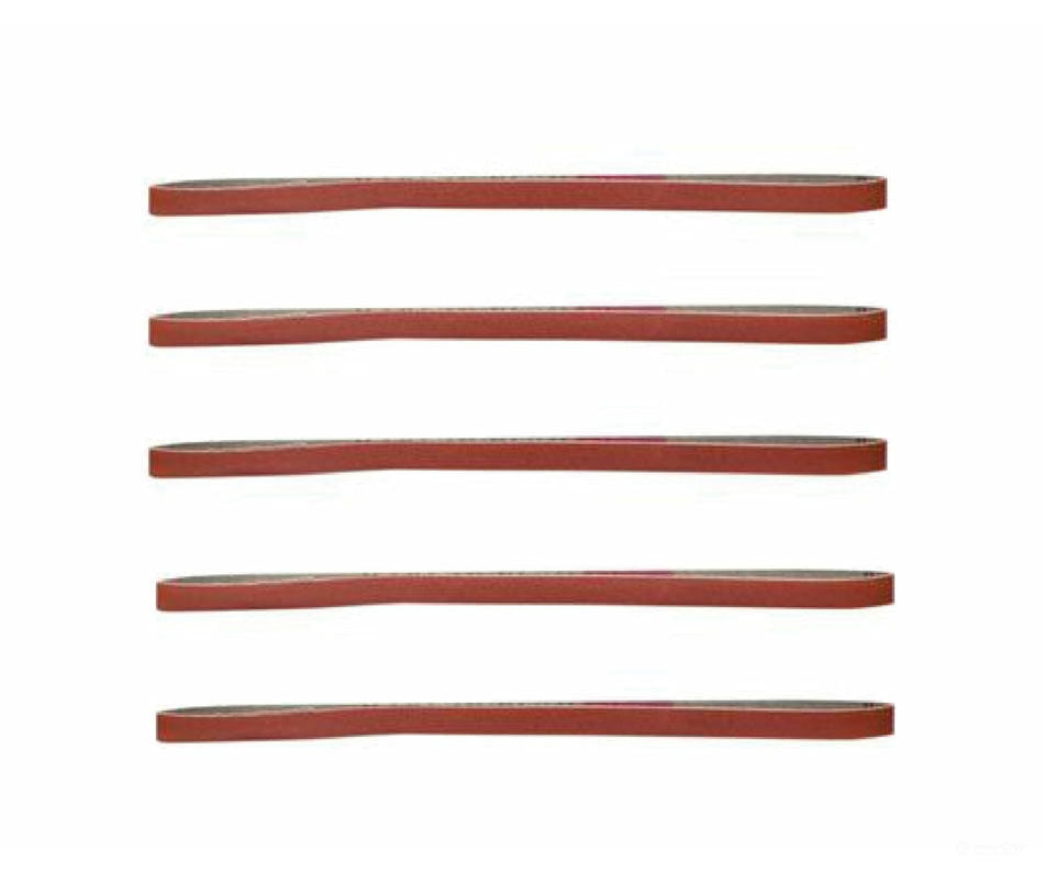 Excel 55685 Sanding Stick & Belts -- #80 Grit (Gray) Pkg(5) Carded Tools