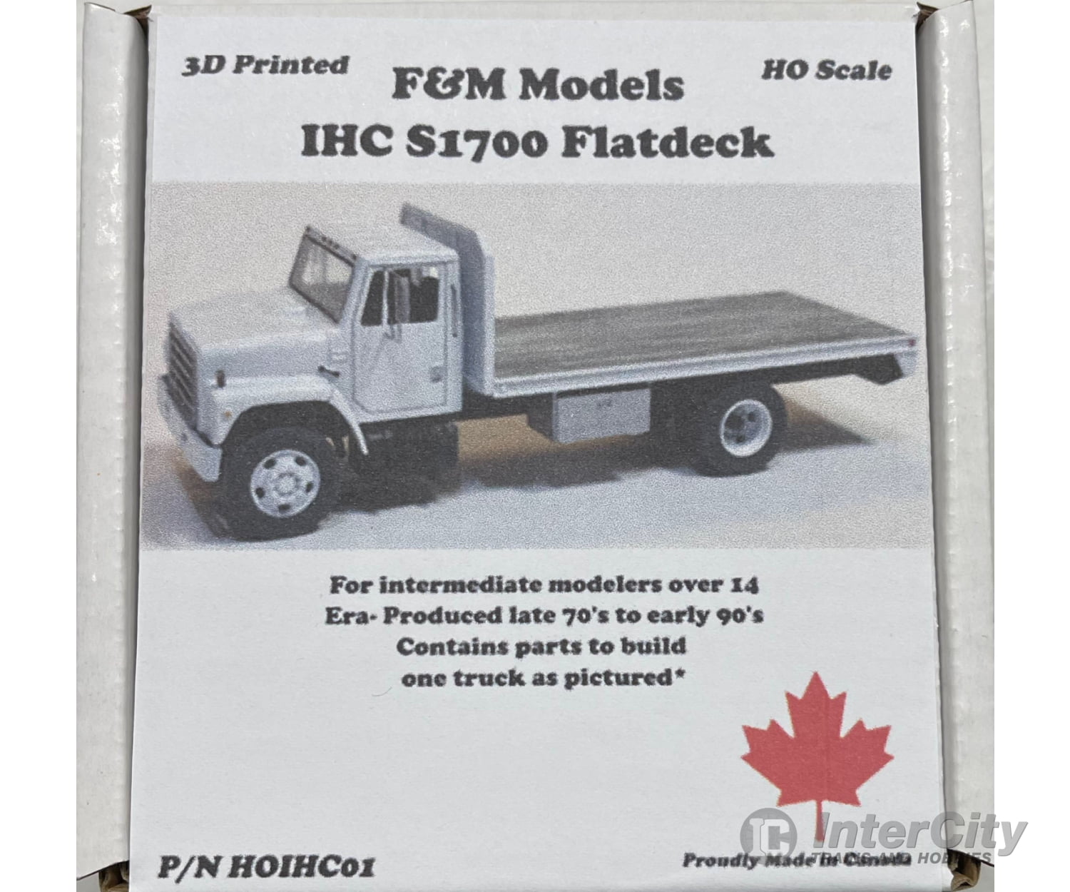 F&M Models Ho Hoihc - 01 359 Ihc S1700 Flatdeck Truck (Resin Kit) Cars & Trucks