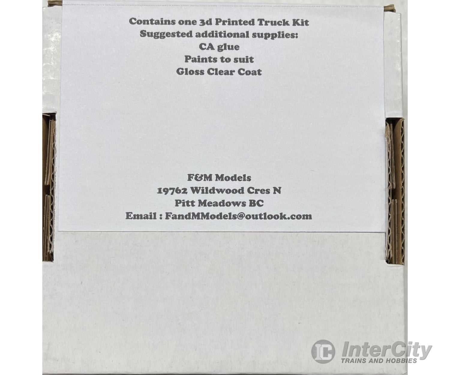 F&M Models Ho Hopb - 01 359 Peterbilt Truck (Resin Kit) Cars & Trucks