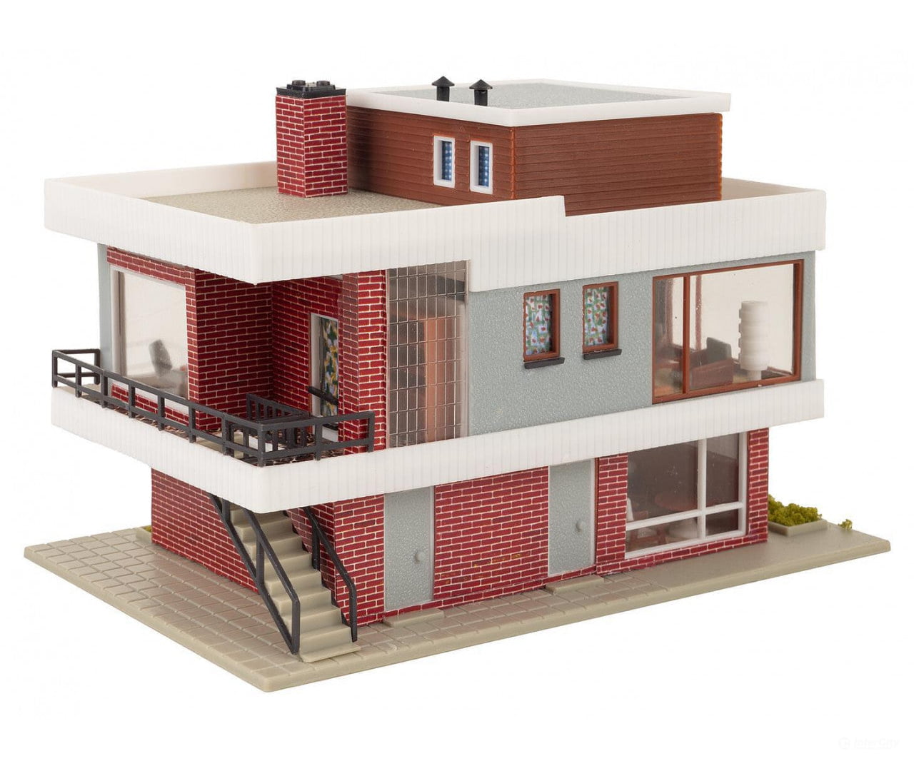 Faller 109257 Ho B-257 Modern House With Flat Roof Structures