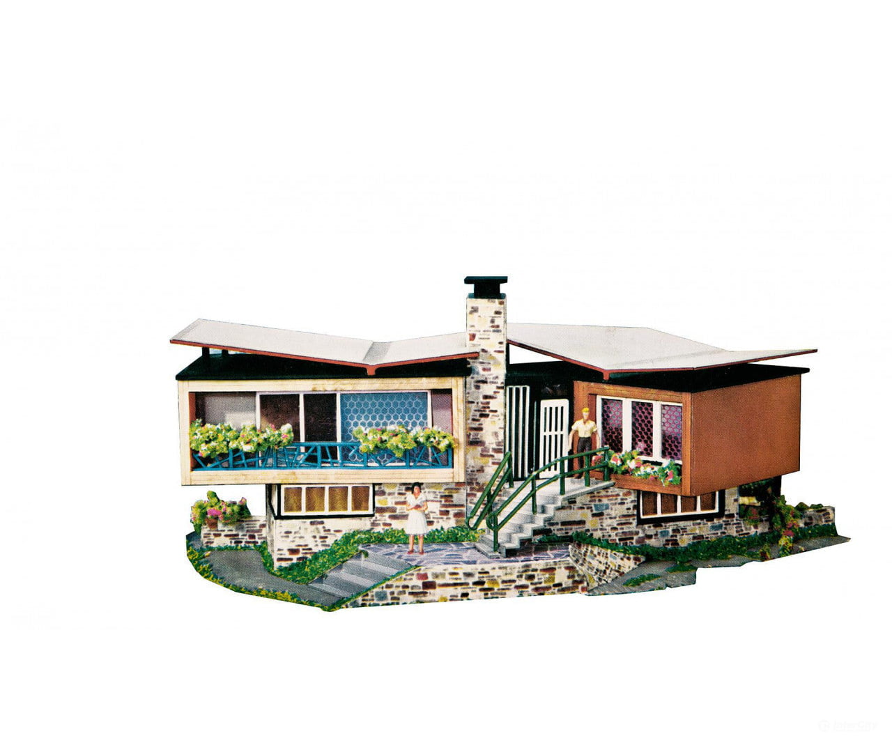 Faller 109271 Ho B-271 Villa In Tessin Structures