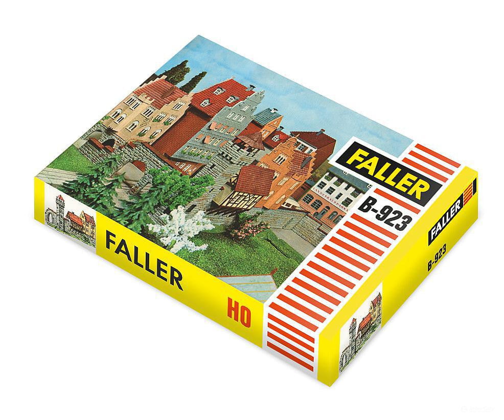 Faller 109923 Ho B-923 Town Wall Structures