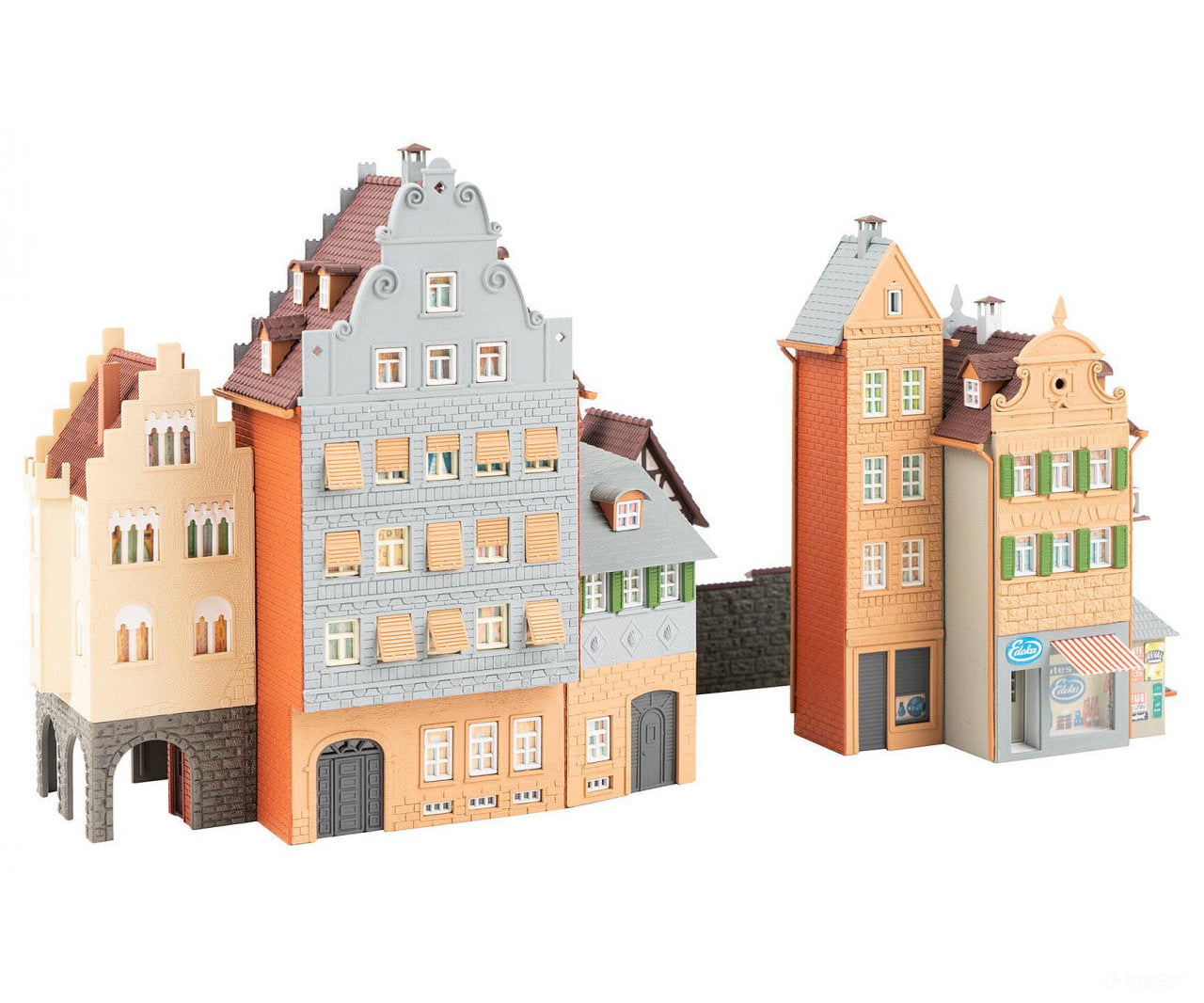 Faller 109924 Ho B-924 Old-Town Block Structures