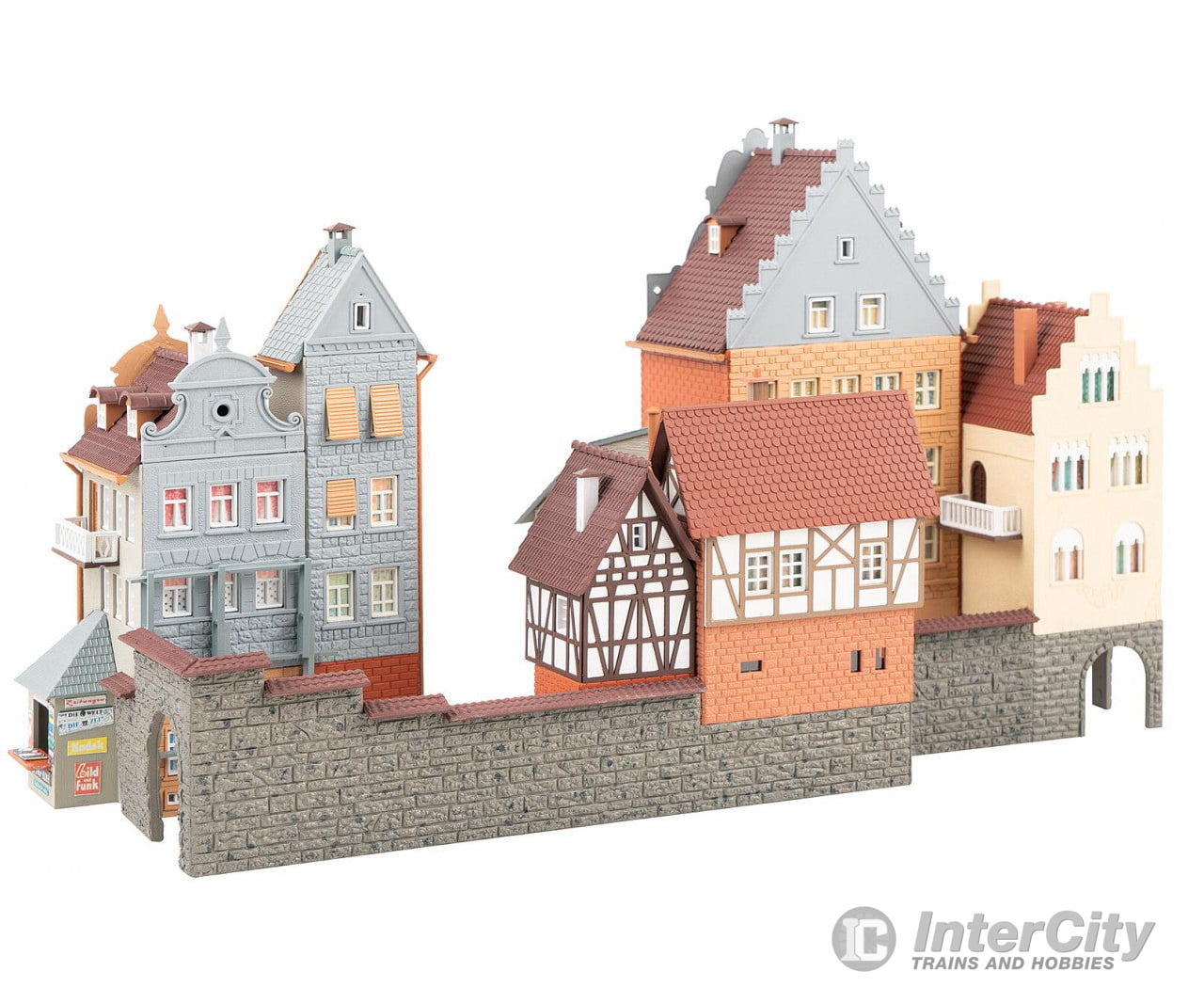 Faller 109924 Ho B-924 Old-Town Block Structures