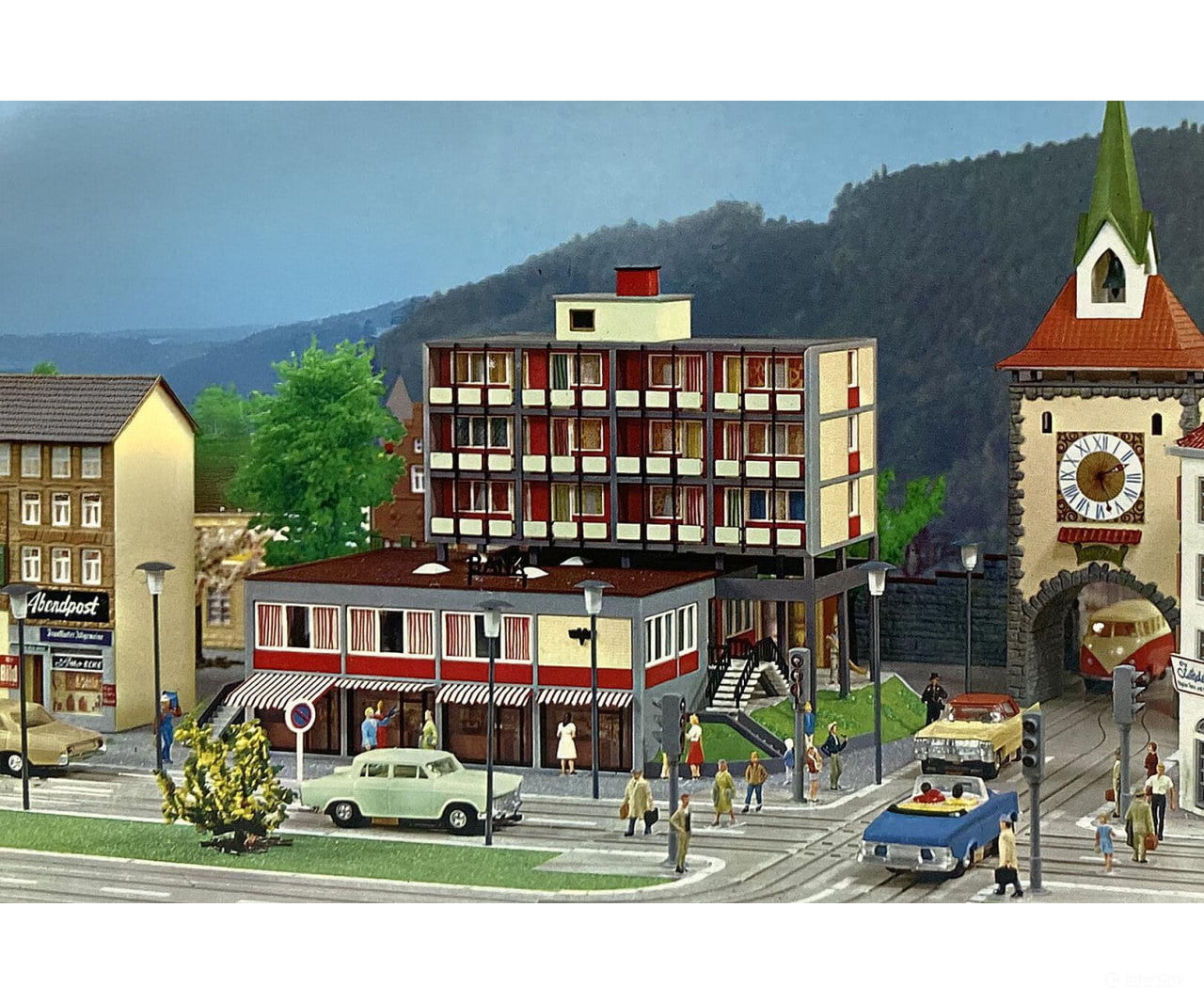 Faller 109928 HO B-928 Modern bank building - Structures