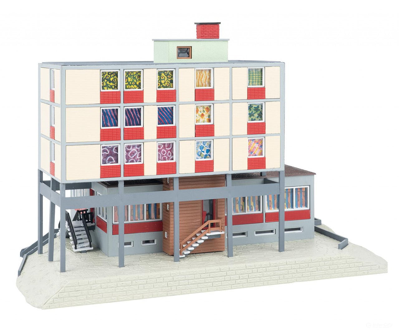 Faller 109928 HO B-928 Modern bank building - Structures