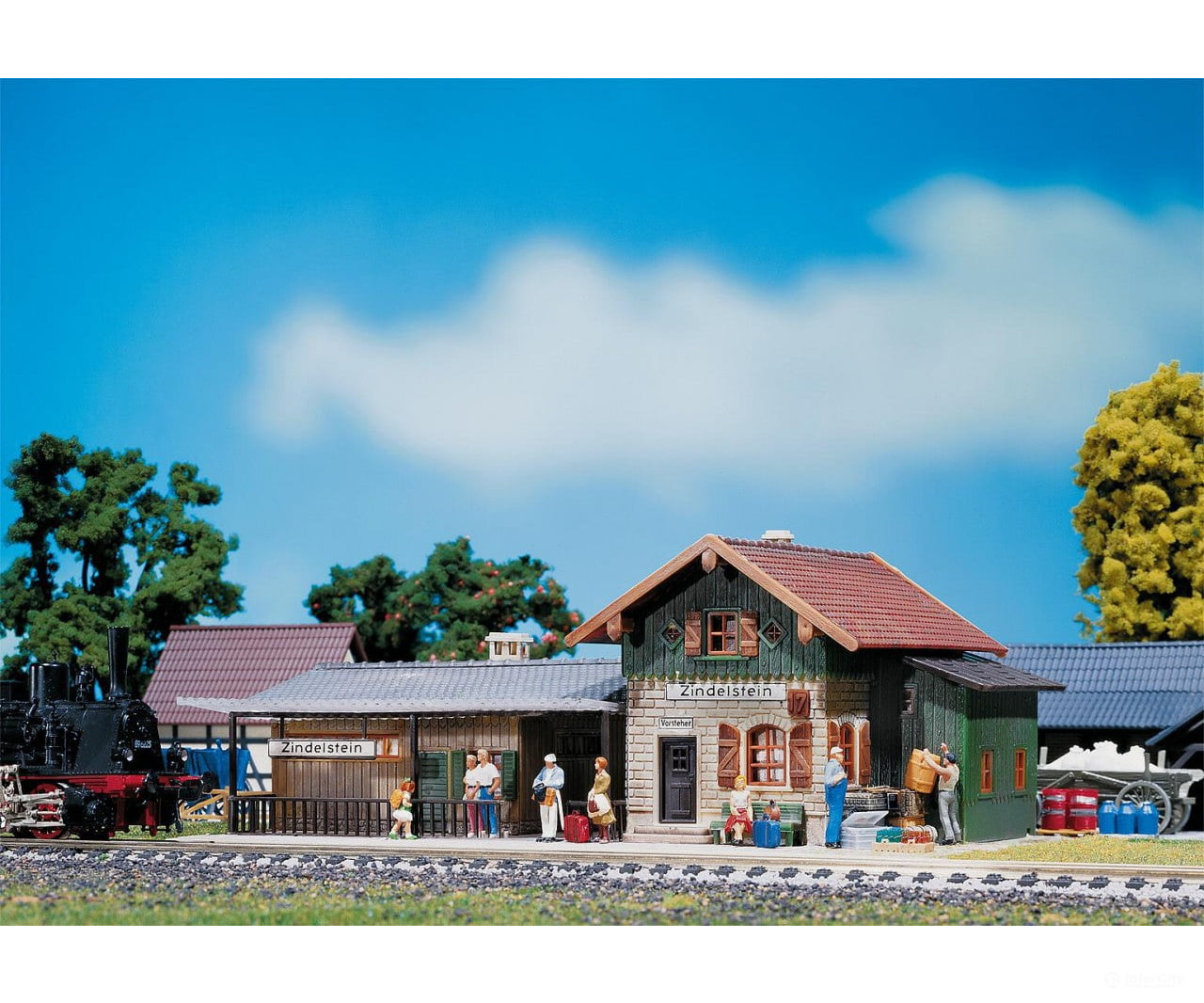 Faller 110092 Ho Zindelstein Wayside Stop Structures