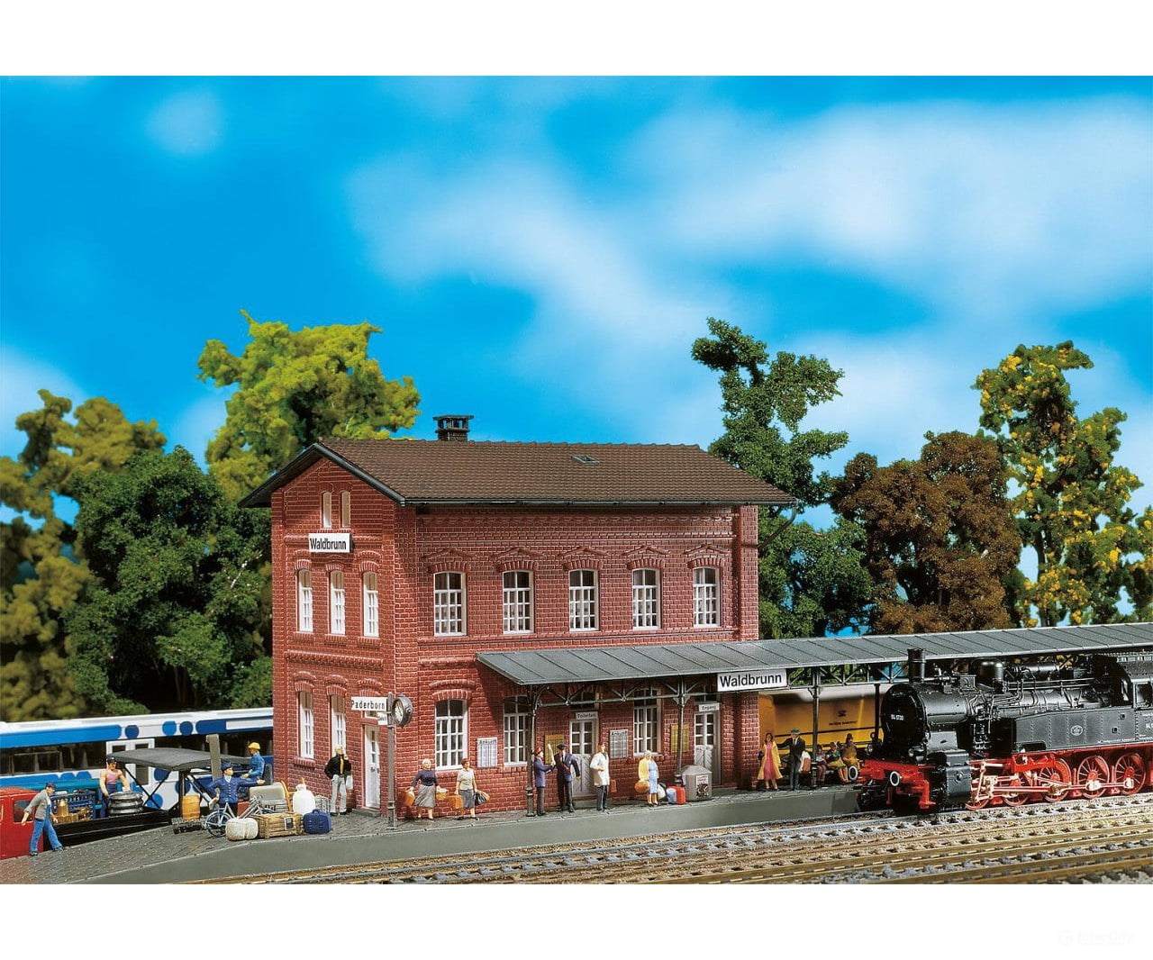 Faller 110099 Ho Waldbrunn Station Structures