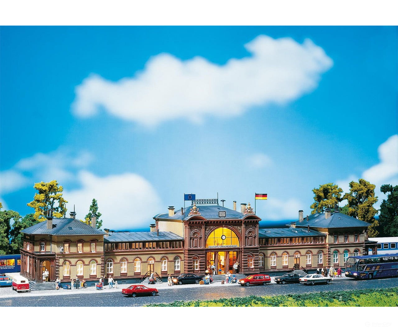 Faller 110113 Ho Bonn Station Structures