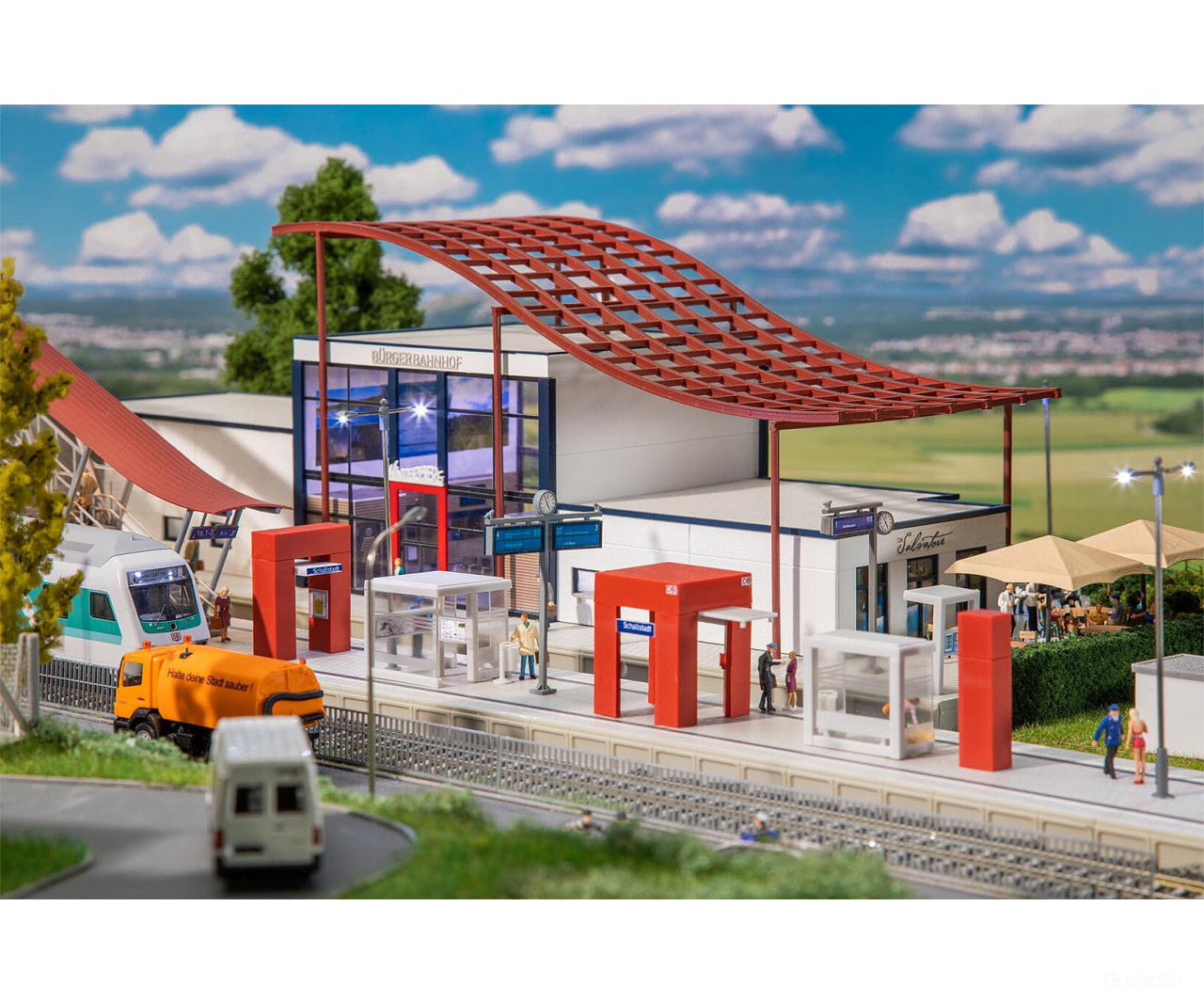 Faller 110128 Ho Winterberg Citizens’ Station Structures