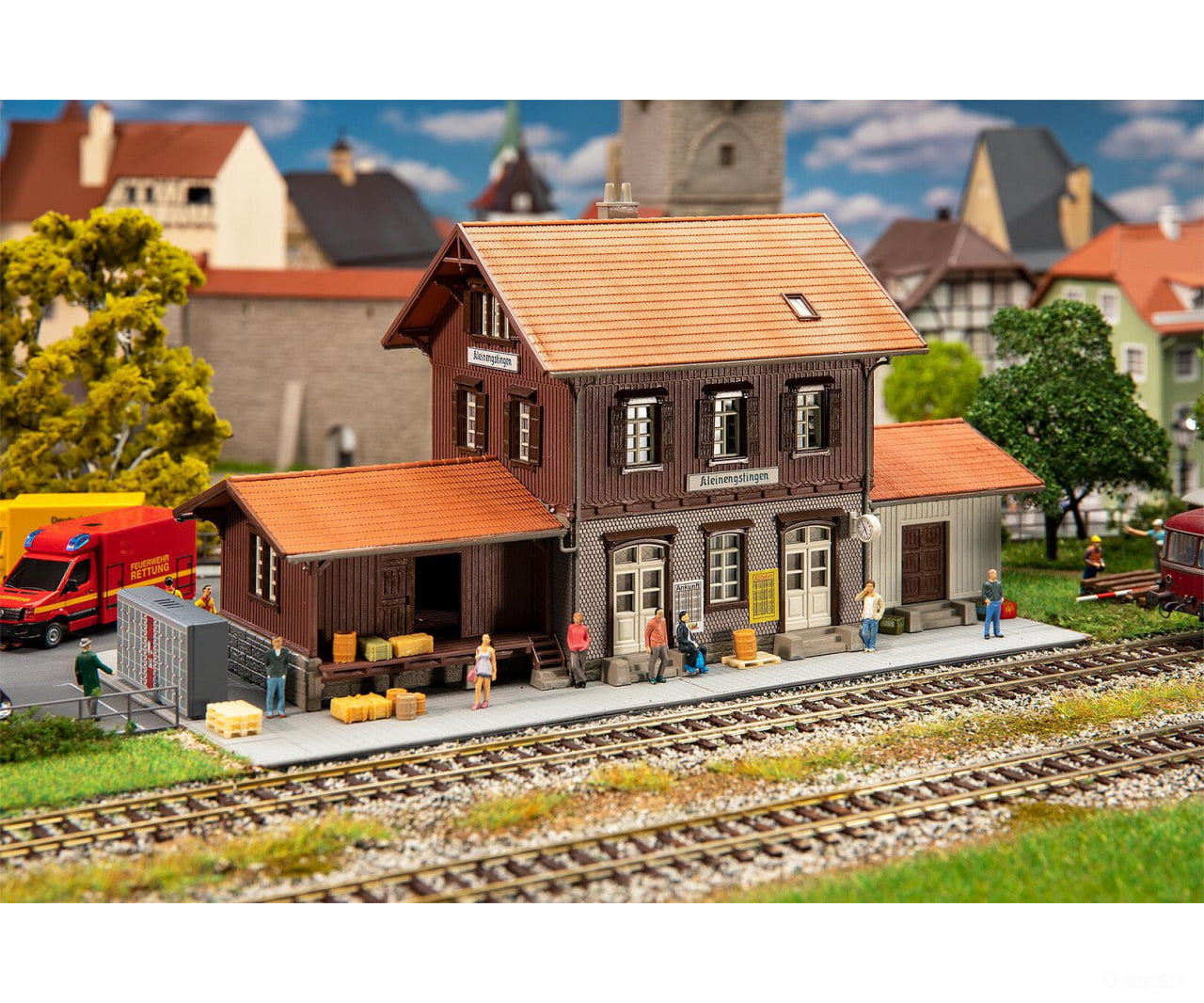 Faller 110133 Ho Kleinengstingen Railway Station Structures