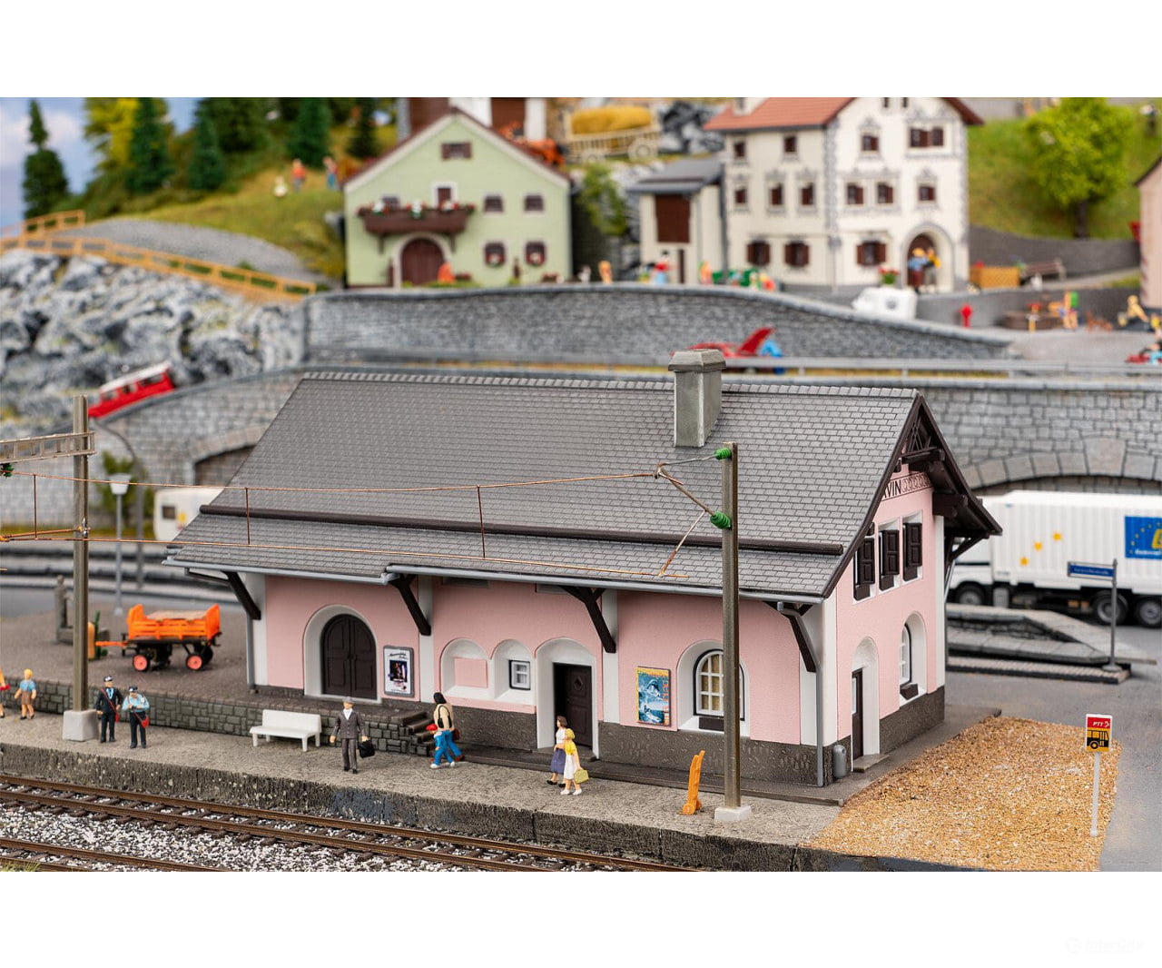 Faller 110134 Ho Lavin Station Structures