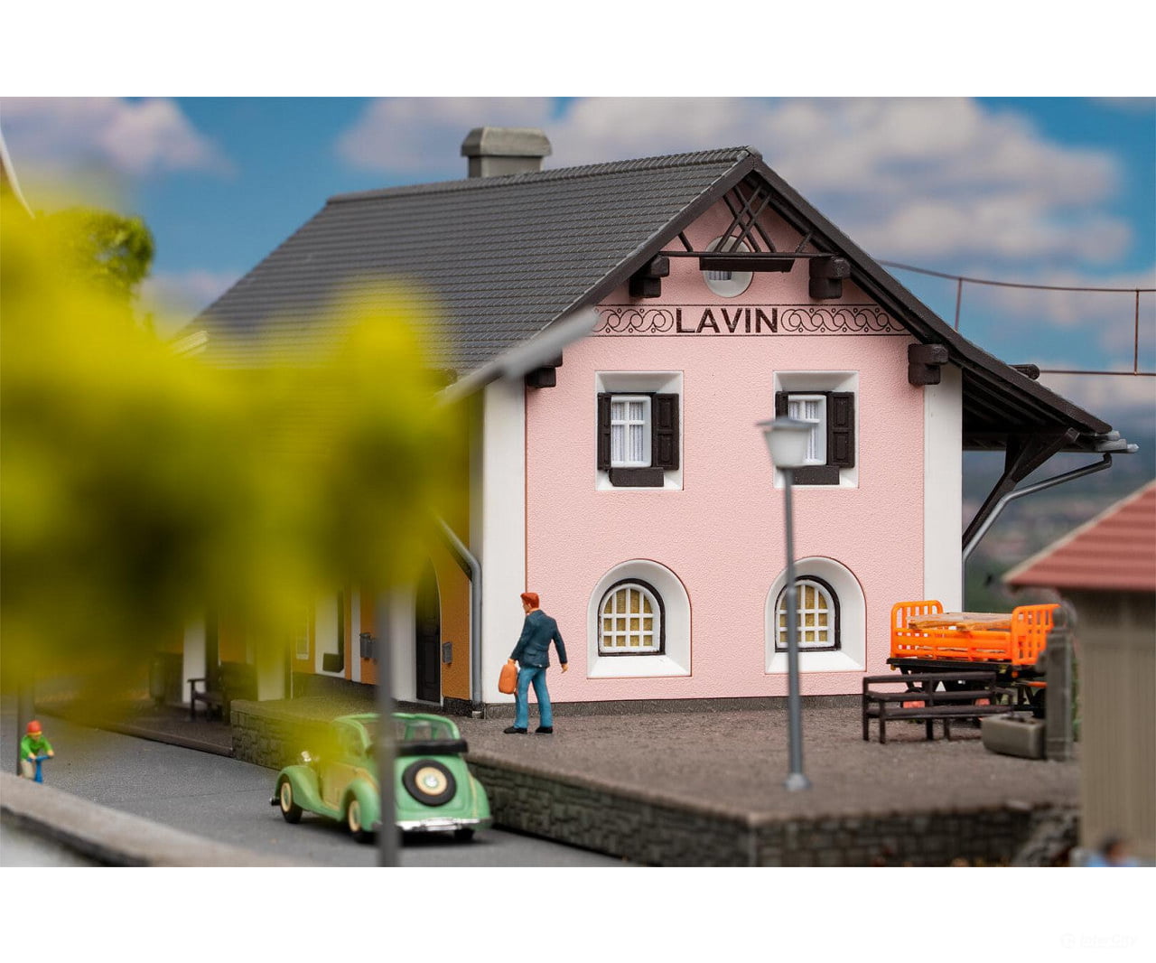 Faller 110134 Ho Lavin Station Structures
