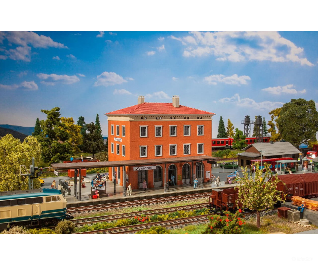Faller 110135 Ho Weisenbach Bavarian Station Structures