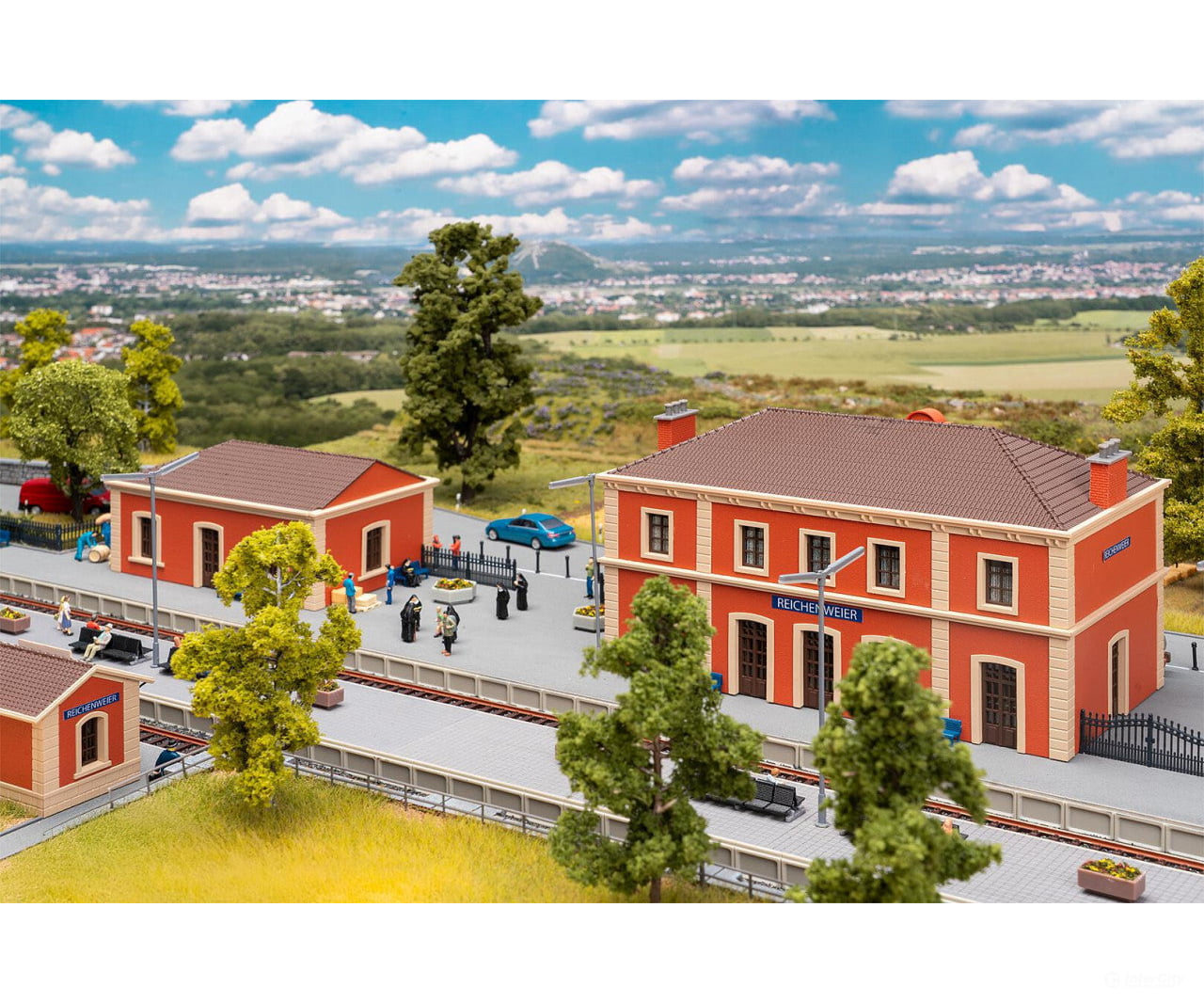 Faller 110147 HO Reichenweier Railway station set - Structures