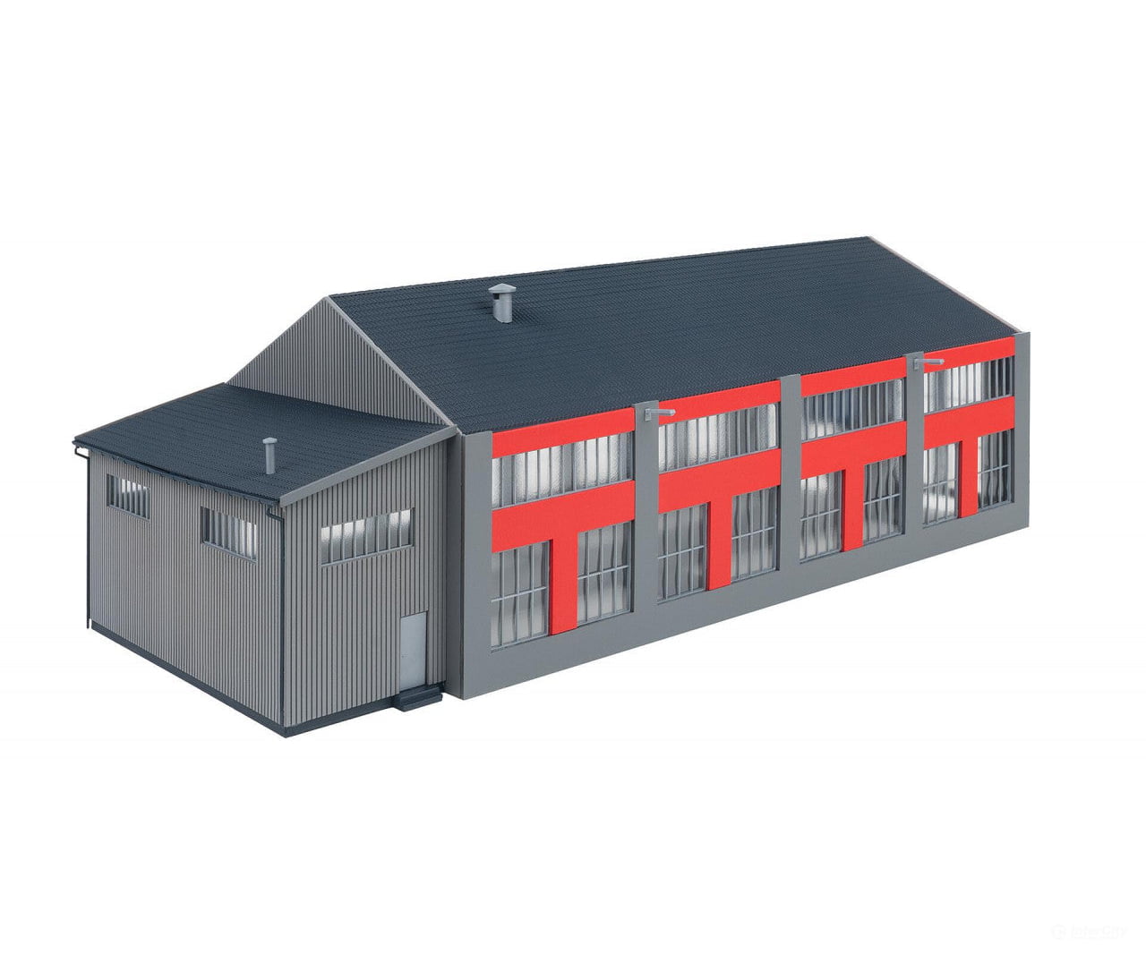 Faller 120079 HO Electric locomotive shed 2-stall Structures