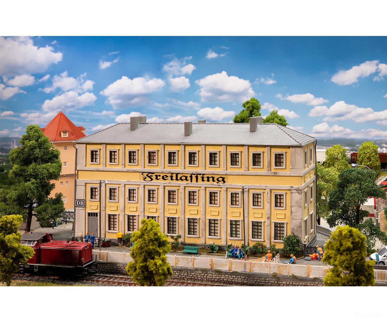 Faller 120083 Ho Freilassing Rail Depot Administration Structures