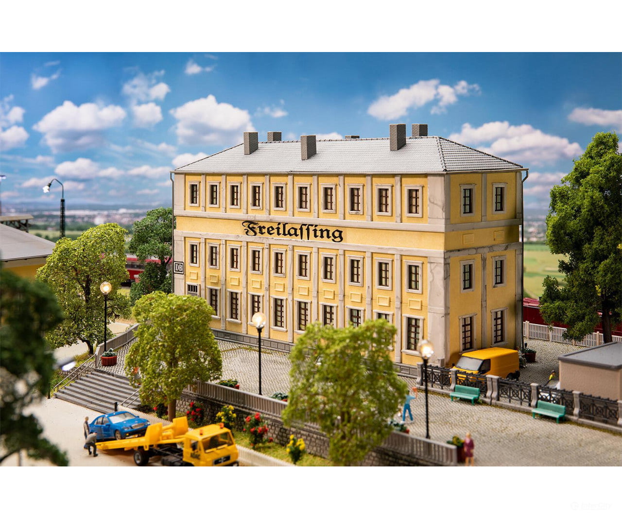 Faller 120083 Ho Freilassing Rail Depot Administration Structures