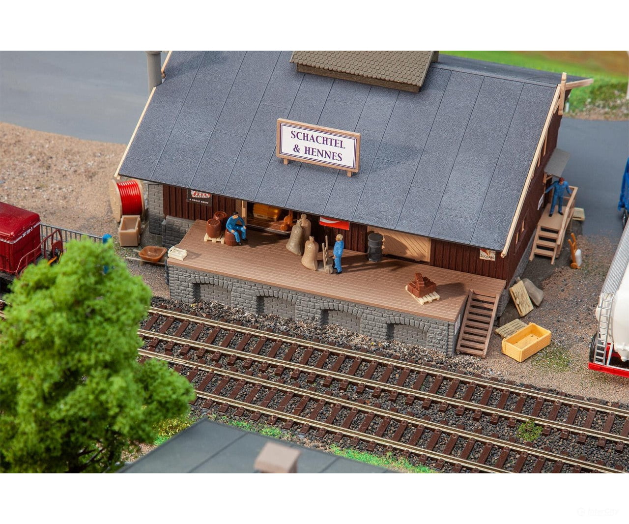 Faller 120095 Ho Goods Shed Structures