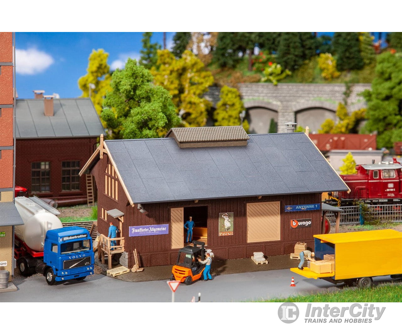 Faller 120095 Ho Goods Shed Structures