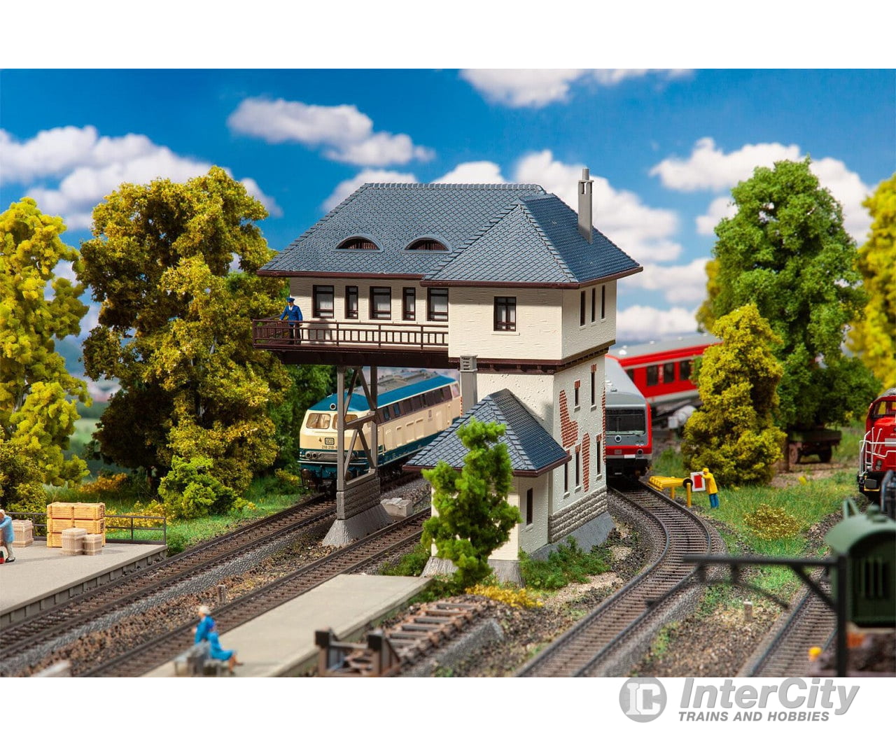 Faller 120108 Ho Bridge Signal Box Structures