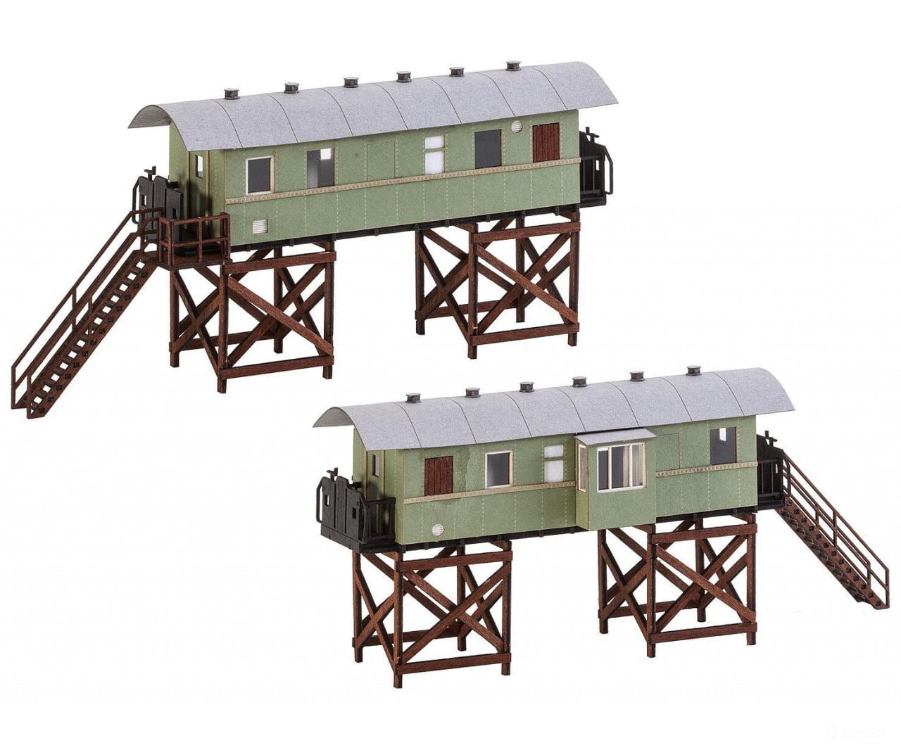 Faller 120112 Ho Makeshift Control Center Structures