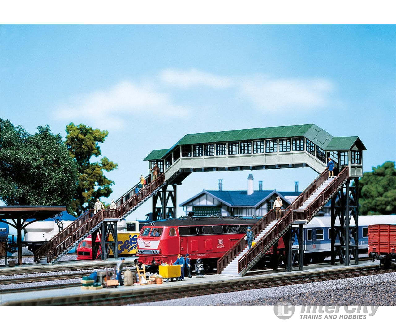 Faller 120198 Ho Covered Footbridge Structures