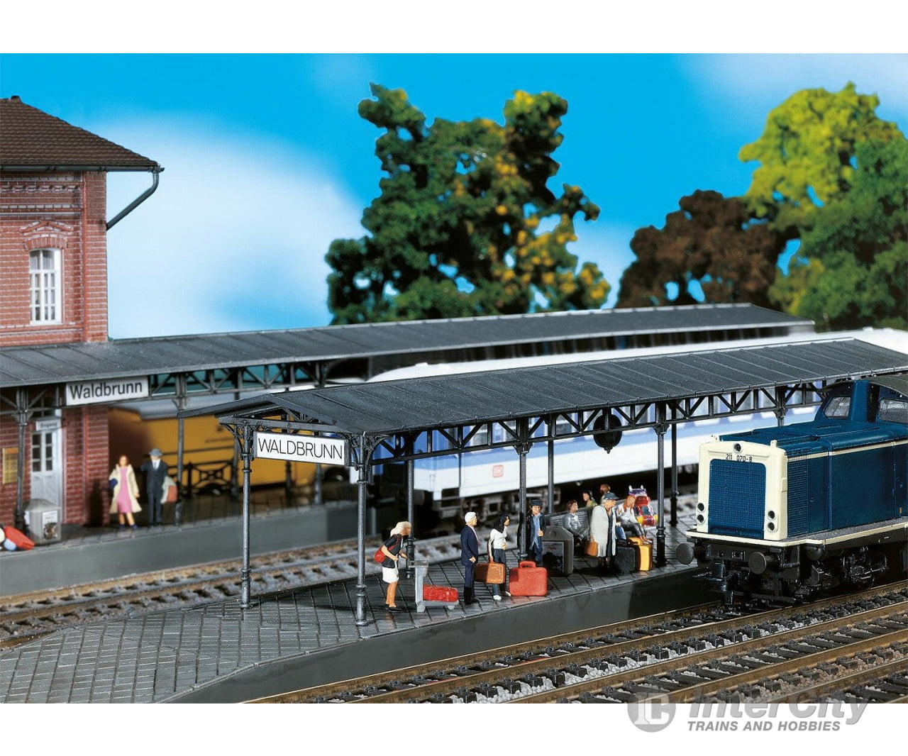 Faller 120204 Ho 2 Covered Platforms Structures