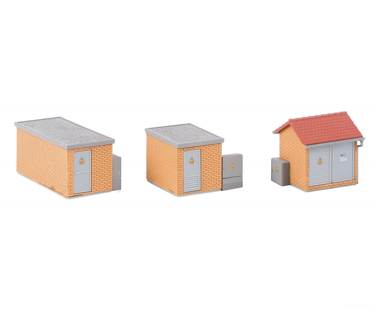 Faller 120266 Ho 3 Substations Brick Construction Structures