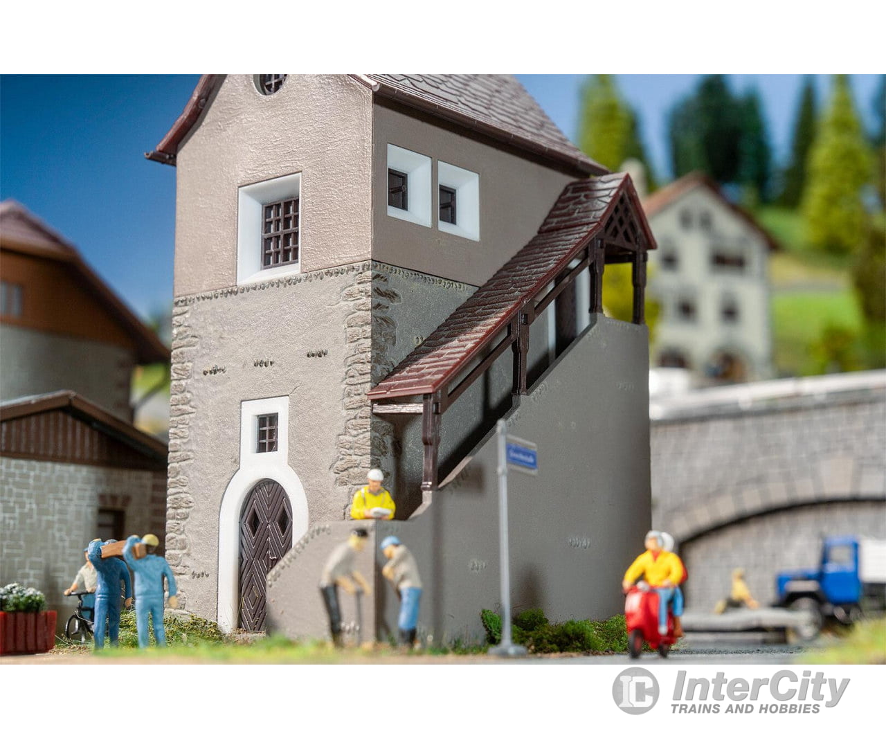 Faller 120274 HO Zuoz Switch house Structures